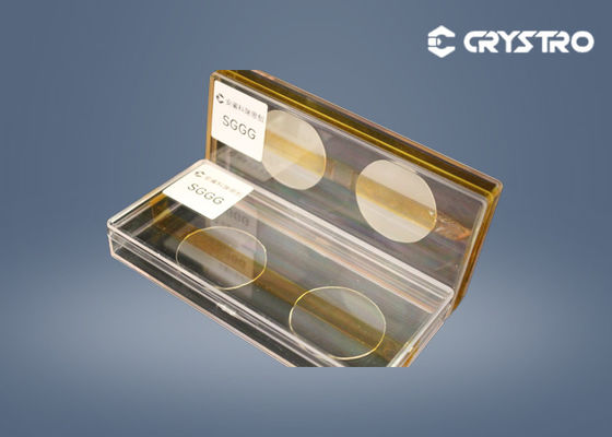주문 섬유 격리기 YIG 필름 GSGG 웨이퍼 싱글 크리스탈 기판 online manufacture
