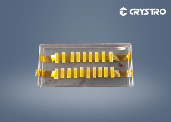 주문 REACH 낮은 흡수 손실 디아 5mm TGG 막대 고 전력 online manufacture